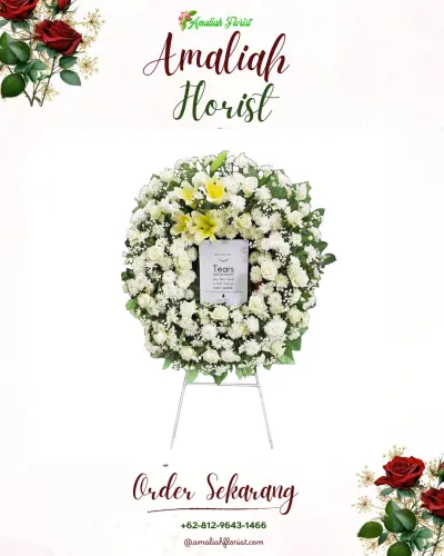 Krans Bunga Duka Cita di Kwadungan Jurang